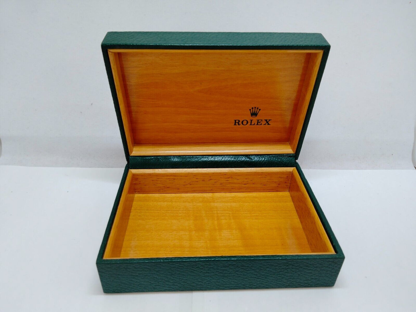 GENUINE ROLEX Datejust Watch Box Green 68.00.55 no inner cushion 0716002y8S2