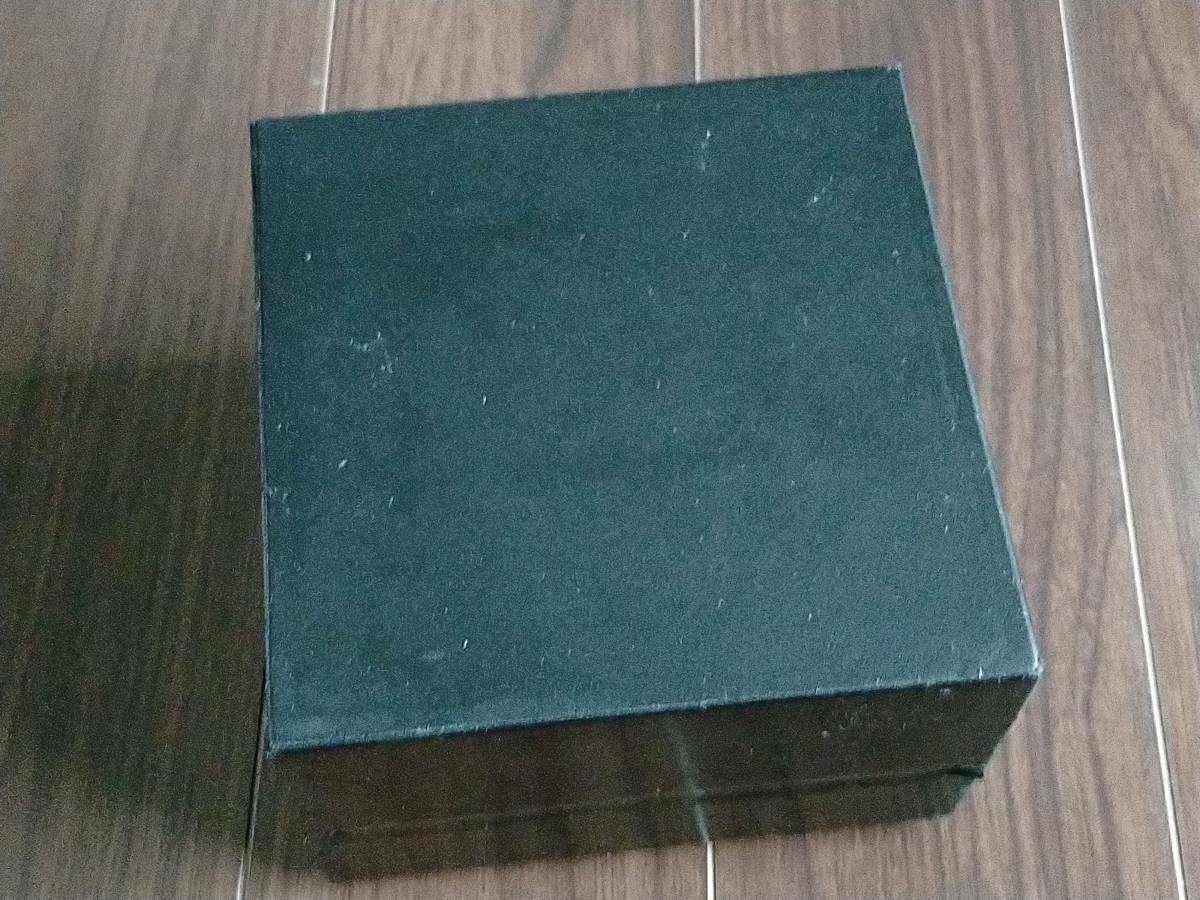 VINTAGE GENUINE BVLGARI watch box case booklet black leather 0516010y