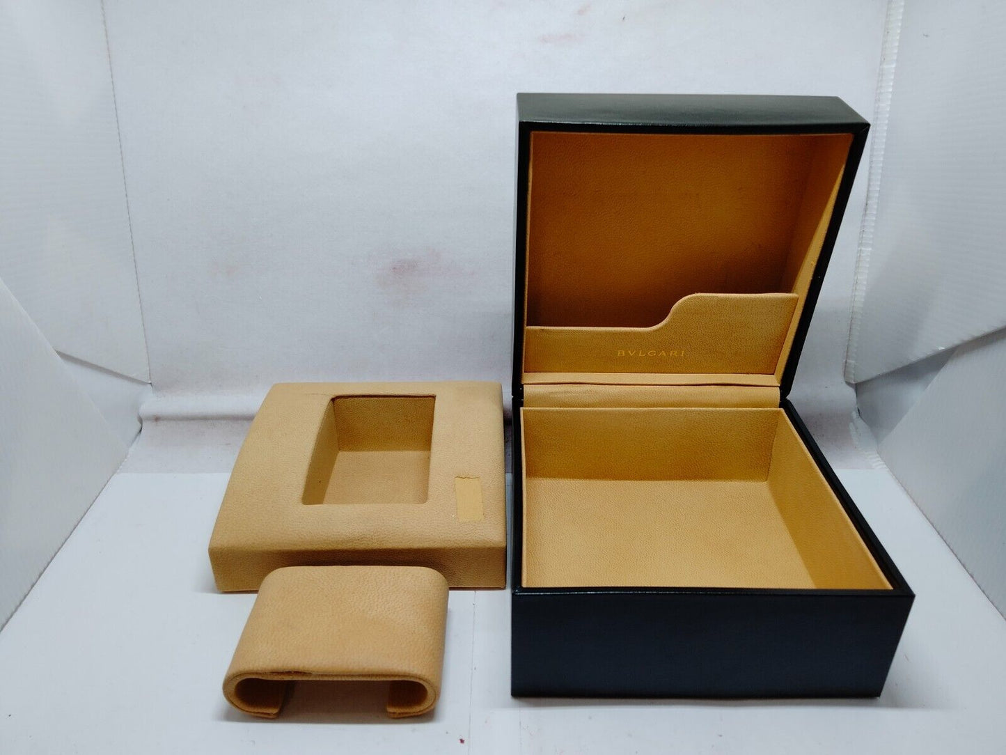 VINTAGE GENUINE BVLGARI watch box case booklet warranty guarantee 230716008yS