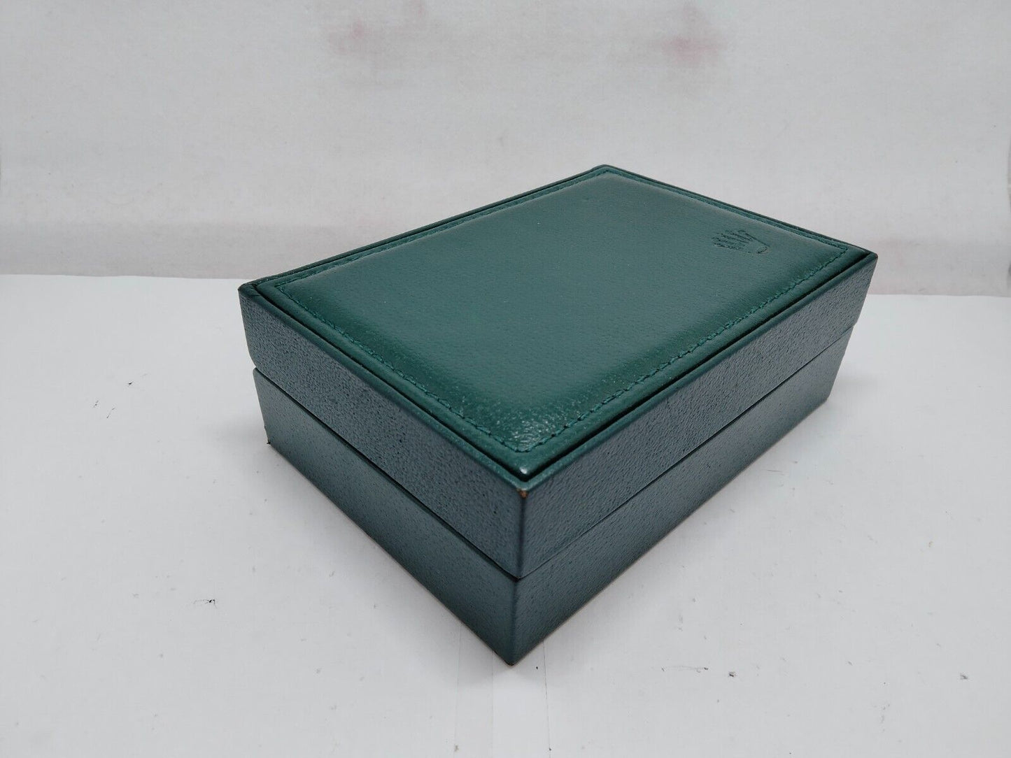 VINTAGE GENUINE ROLEX watch box case 68.00.71 Green no inner 0129004y2S