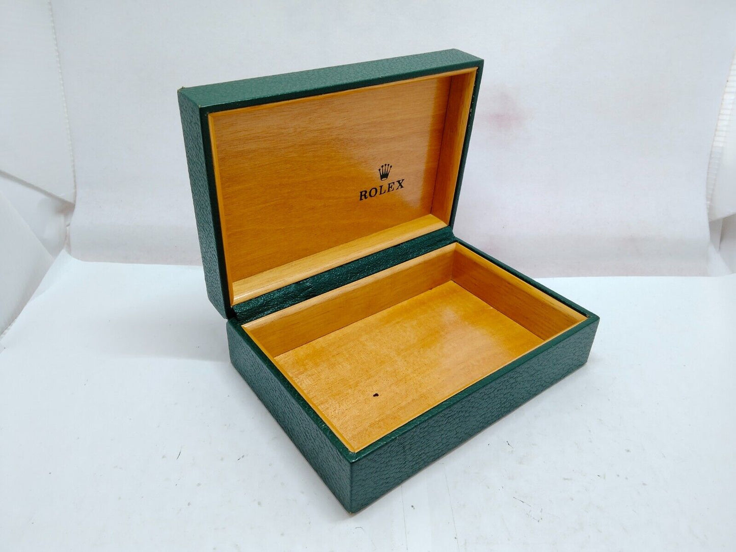 VINTAGE GENUINE ROLEX watch box case 68.00.55 no inner booklet 1118001e2S