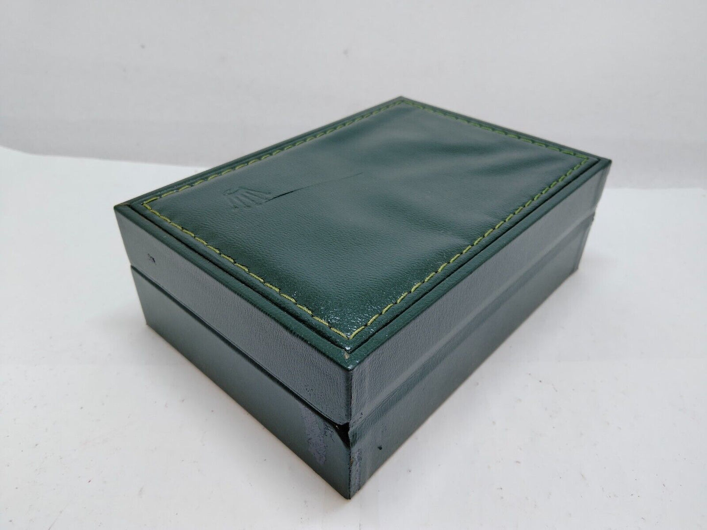 GENUINE ROLEX watch box case 68.00.2 wood leather no inner cushion 0713002y5S