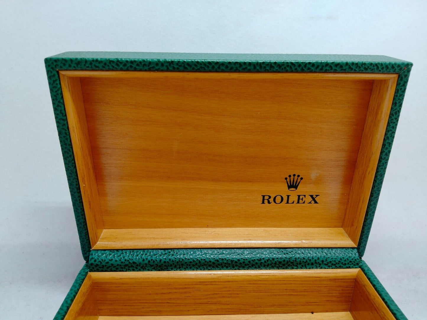 VINTAGE GENUINE ROLEX watch box case 68.00.55 no inner wood leather 0119004y4S