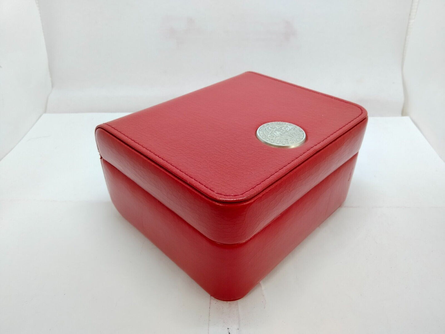 GENUINE OMEGA Speedmaster Seamaster Red watch box case booklet  Link  0914001yS