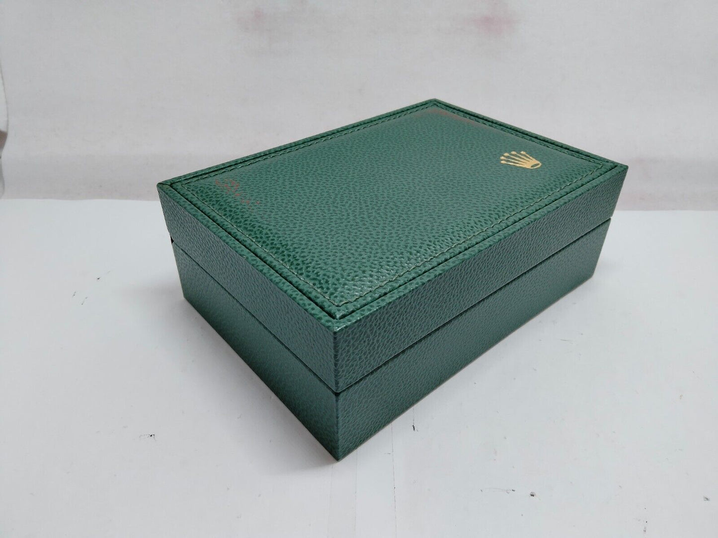 VINTAGE GENUINE ROLEX watch box case 68.00.55 no inner wood leather 0119004y4S