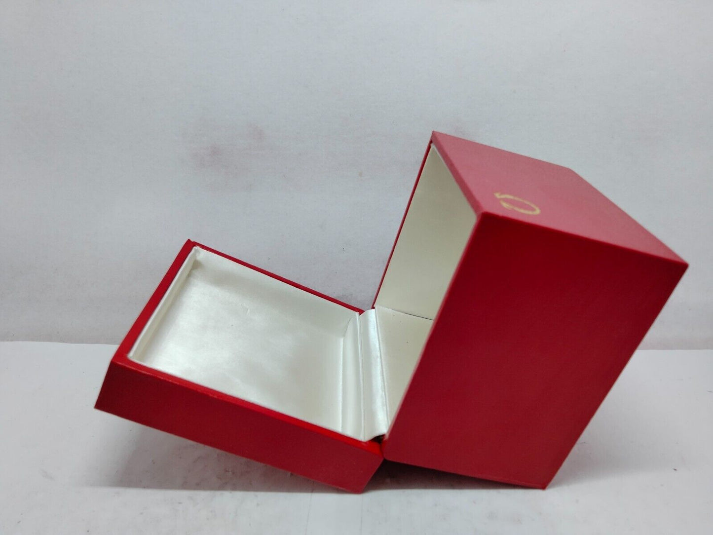 GENUINE OMEGA Speedmaster Seamaster Red watch box case no inner 230606010y7S