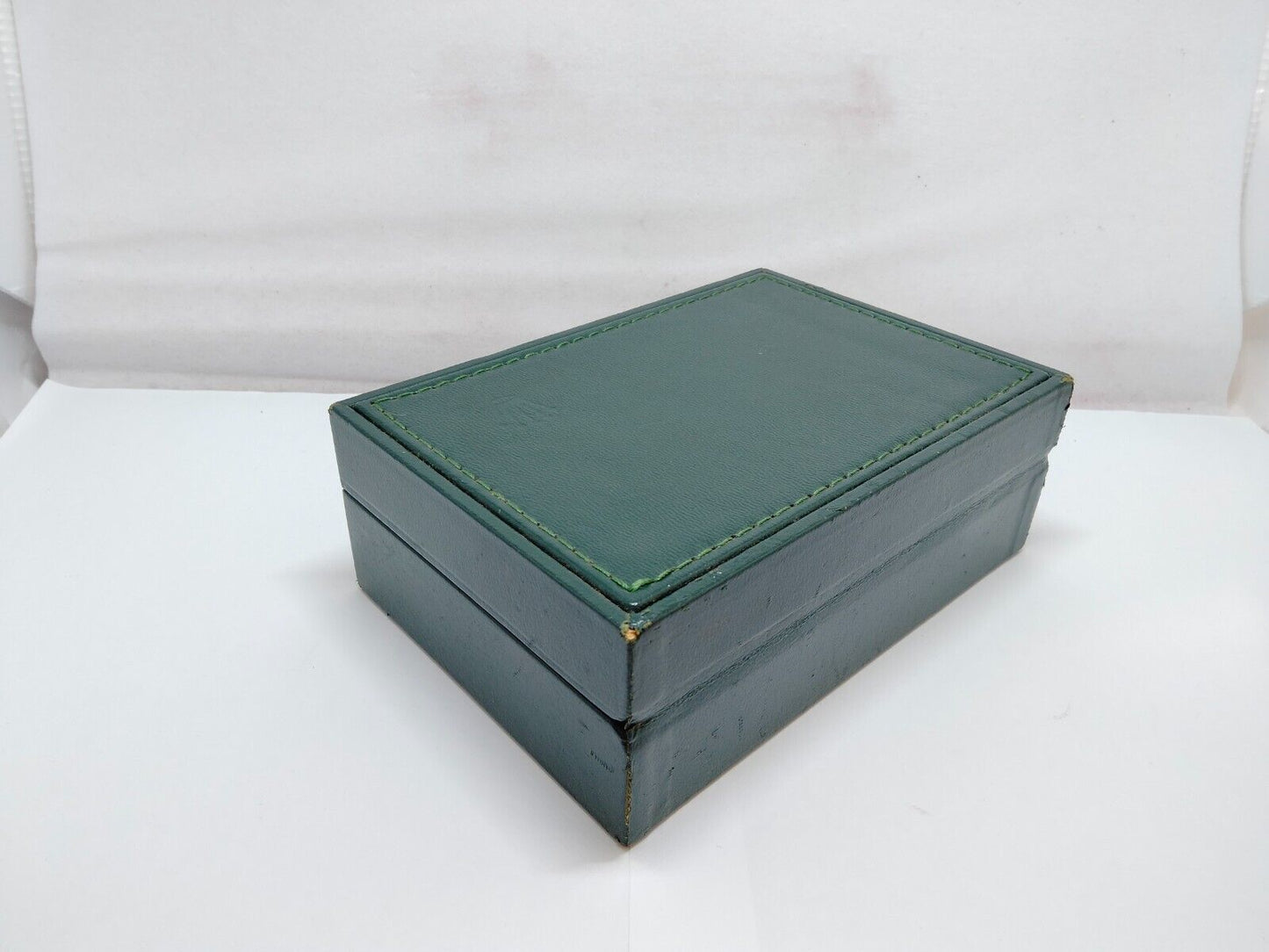 VINTAGE GENUINE ROLEX green watch box case 68.00.2 no inner cushion 1023003y1S