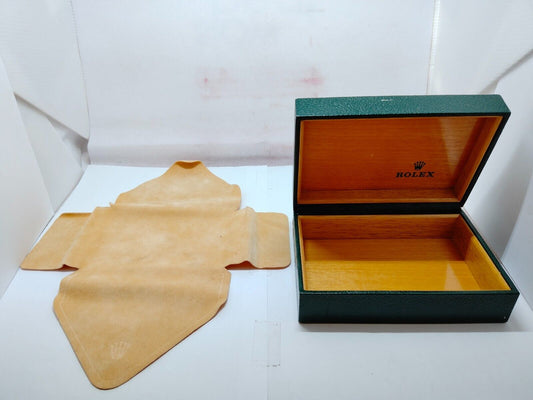 VINTAGE GENUINE ROLEX watch box case 68.00.55 no inner cushion 1029002y5S