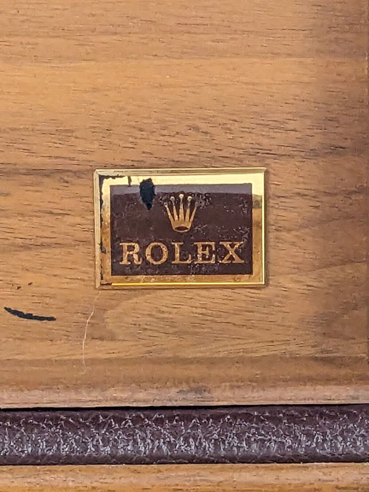 GENUINE ROLEX Day-date watch box case 71.00.01 no inner no crown 231022005y6S