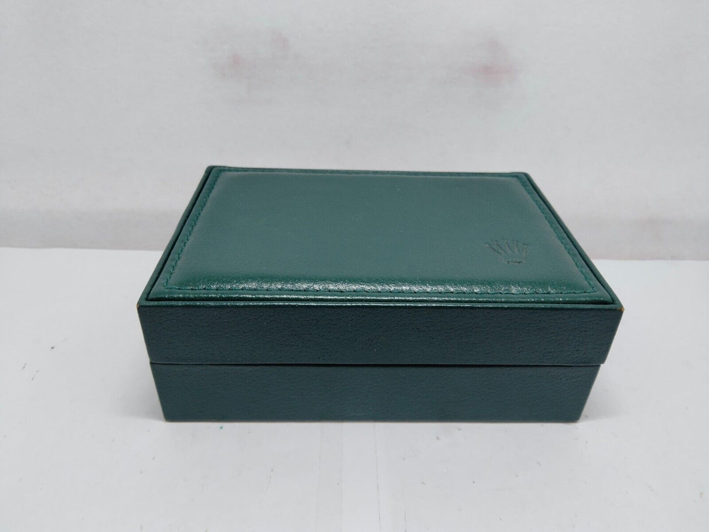 VINTAGE GENUINE ROLEX watch box case 68.00.71 Green no inner 0129004y2S