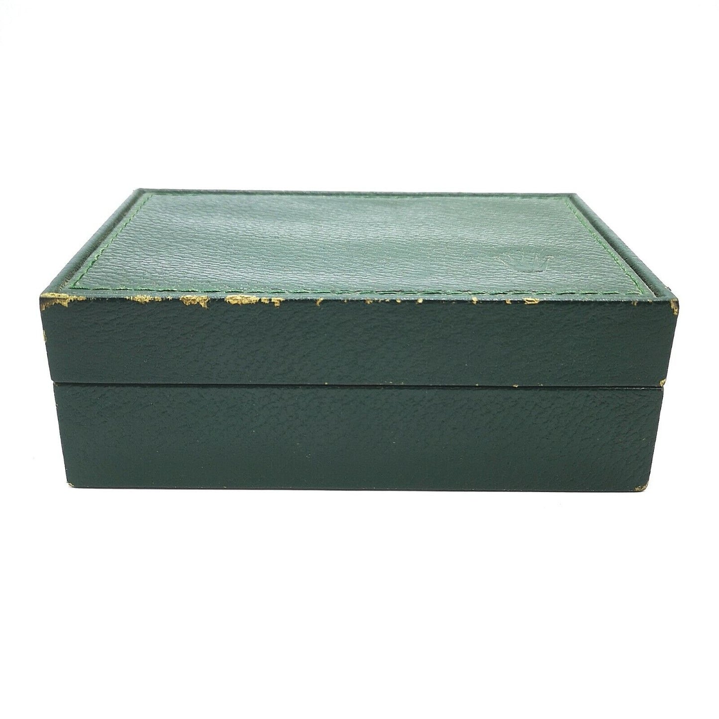 VINTAGE GENUINE ROLEX watch box case no inner cushion 68.00.55 Green 0302002e