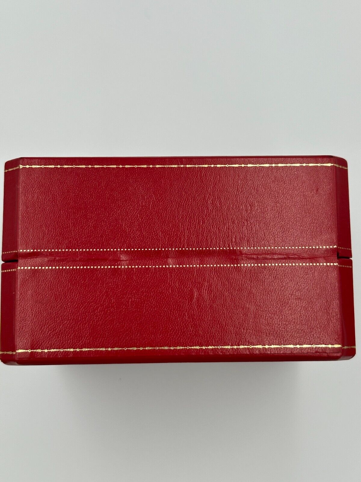 VINTAGE GENUINE CARTIER watch box case Booklet leather red CO 1018 240112002yA