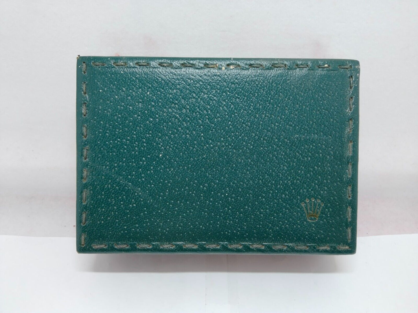 VINTAGE GENUINE ROLEX Green watch box case 68.00.3 no inner cushion 1029002y2S