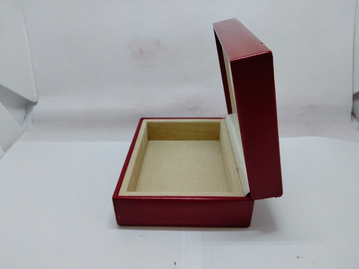 VINTAGE GENUINE ROLEX watch box case no inner cushion 14.00.02 red 1120011y5S