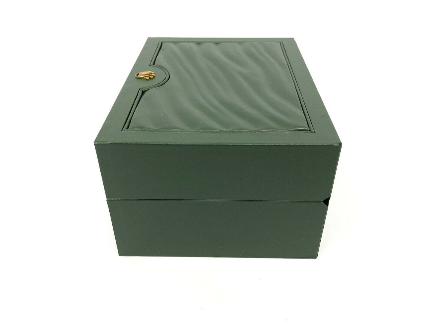 VINTAGE GENUINE ROLEX WATCH box case no inner cushion 30.00.08 green 0427012e