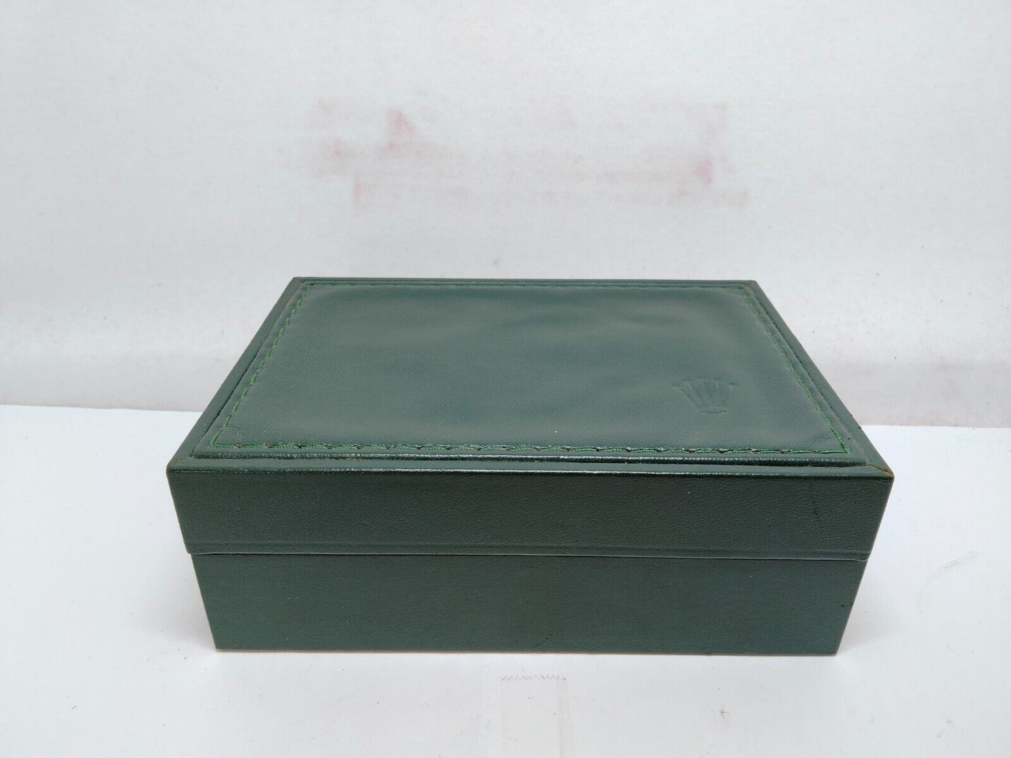 VINTAGE GENUINE ROLEX Green watch box case 68.00.2 no inner cushion 0921005yS