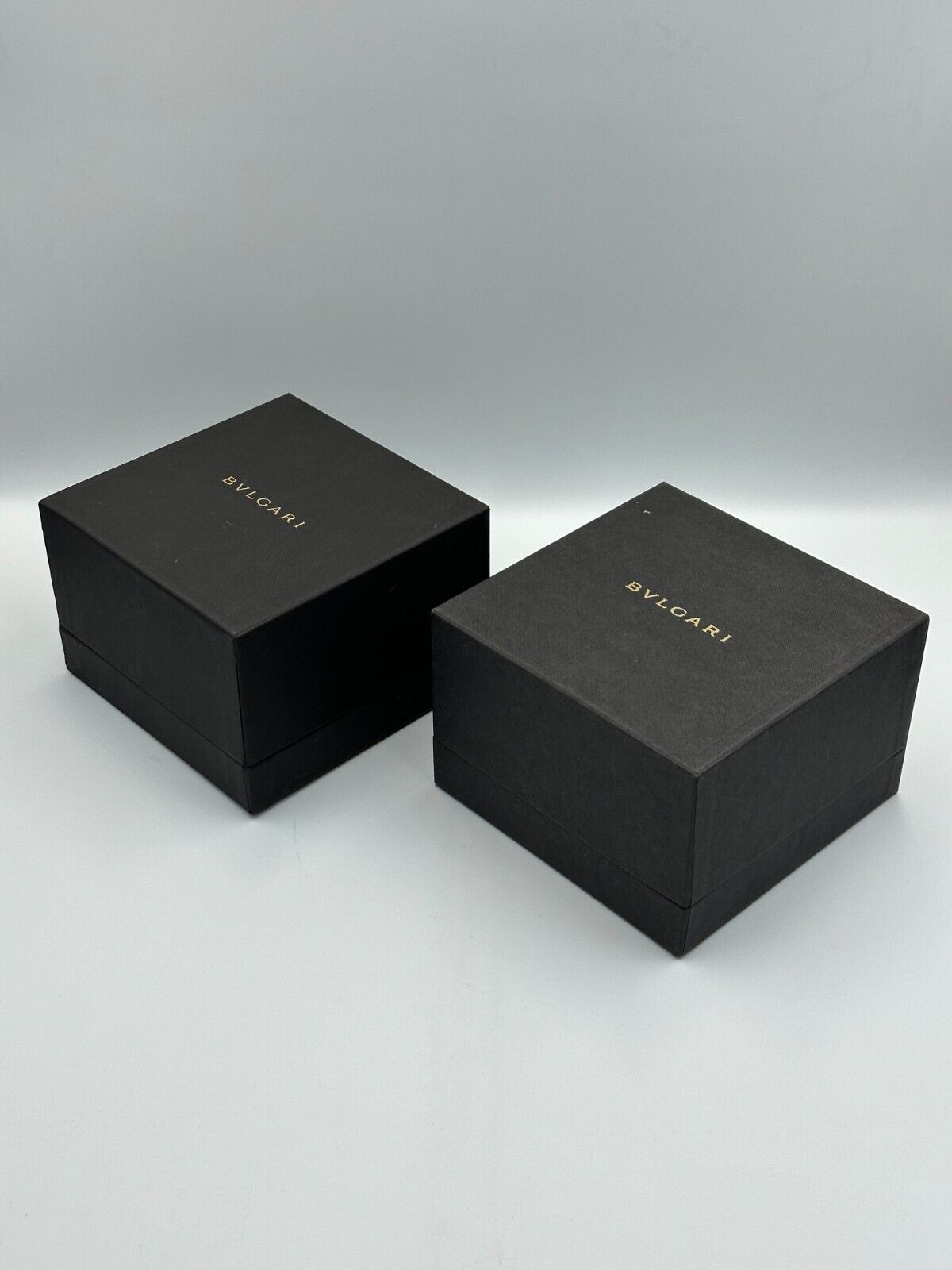 GENUINE BVLGARI Black watch box case warranty guarantee 4 set 240217002y1A