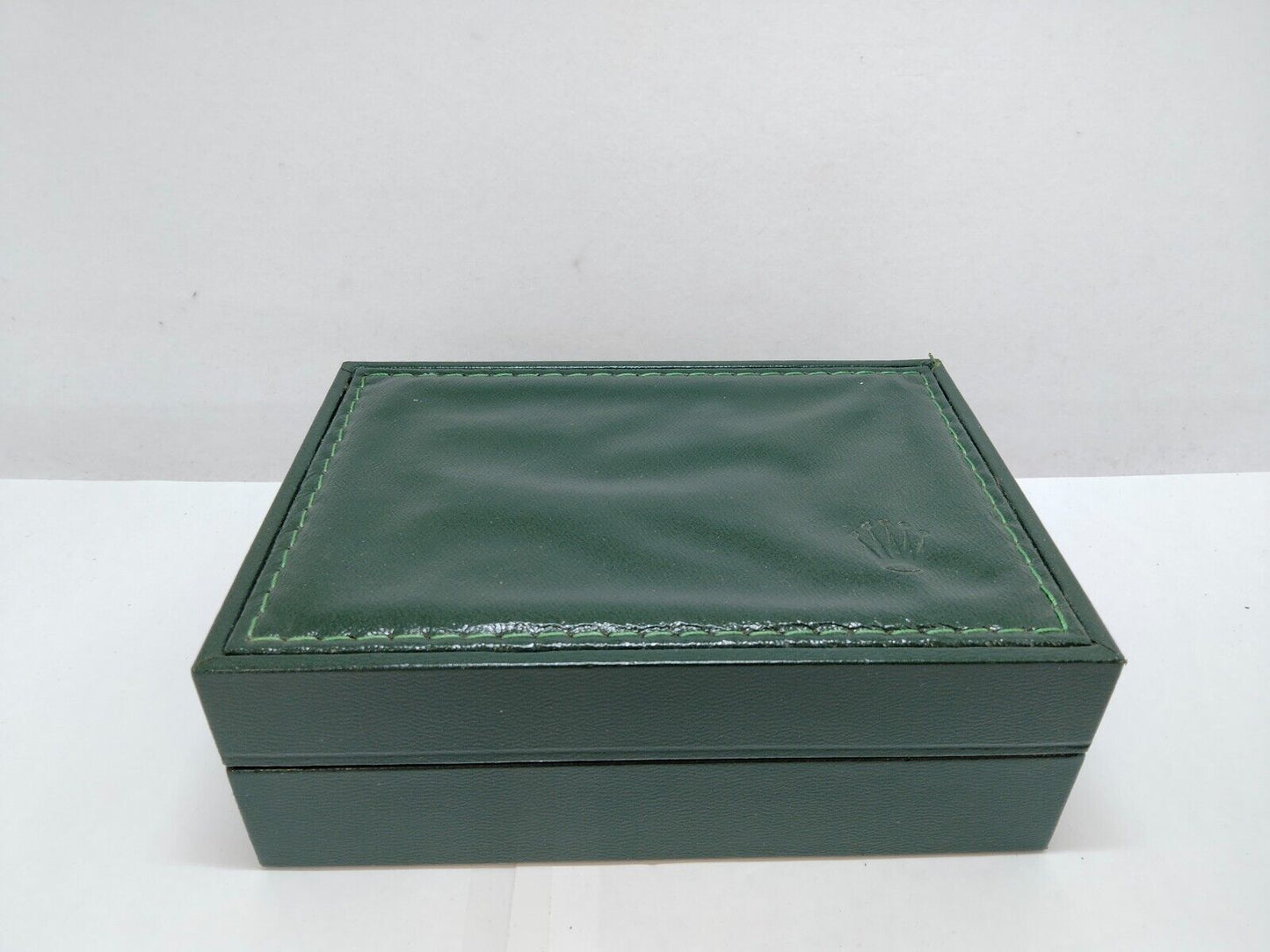 VINTAGE GENUINE ROLEX Green watch box case 68.00.2 no inner cushion 0716002y22S