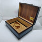 VINTAGE GENUINE ROLEX Day-Date brown watch box case 71.00.04 wood 230911003yS