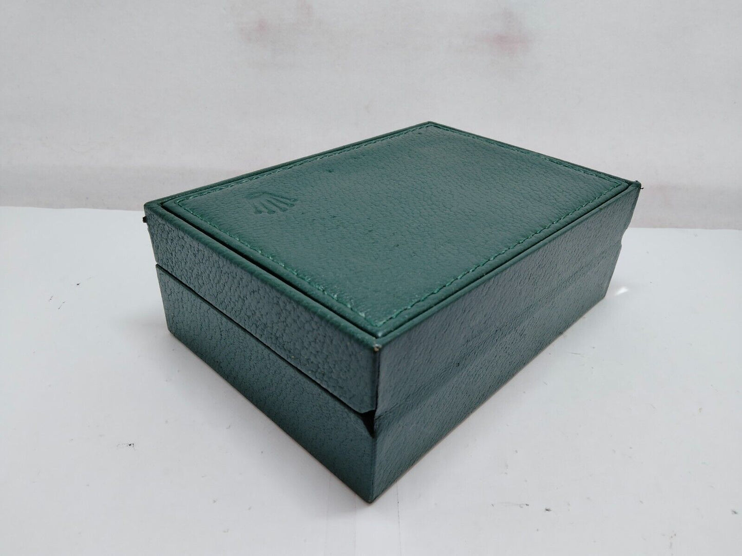 VINTAGE GENUINE ROLEX watch box case 68.00.55 Green no inner calendar 0129005y2S