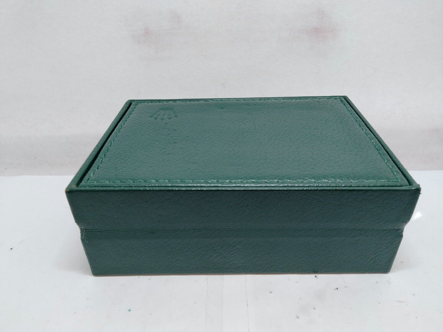 VINTAGE GENUINE ROLEX watch box case 68.00.55 Green no inner calendar 0129005y2S