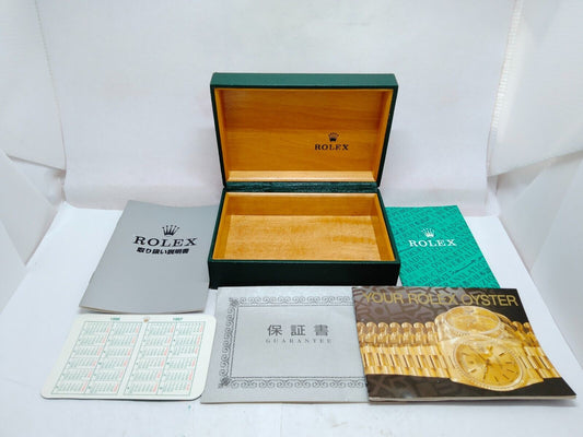 VINTAGE GENUINE ROLEX watch box case 68.00.55 no inner booklet 1118001e2S