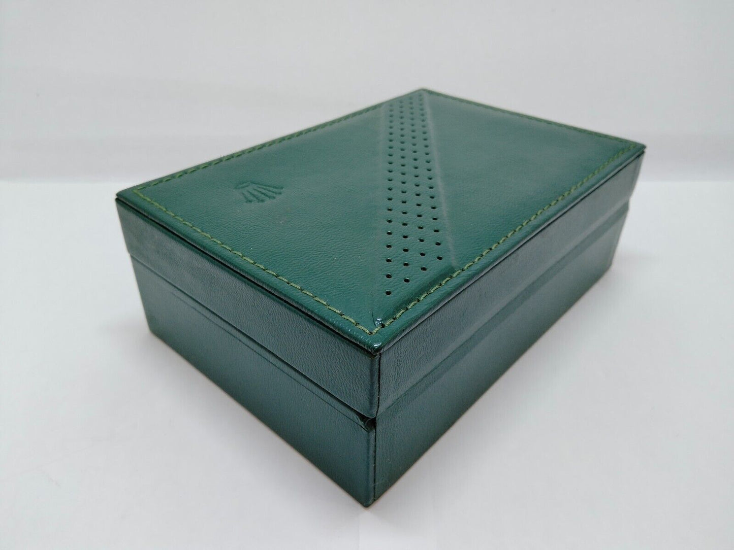 VINTAGE GENUINE ROLEX 16013 Datejust watch box case 68.00.06 green 0529006y1S