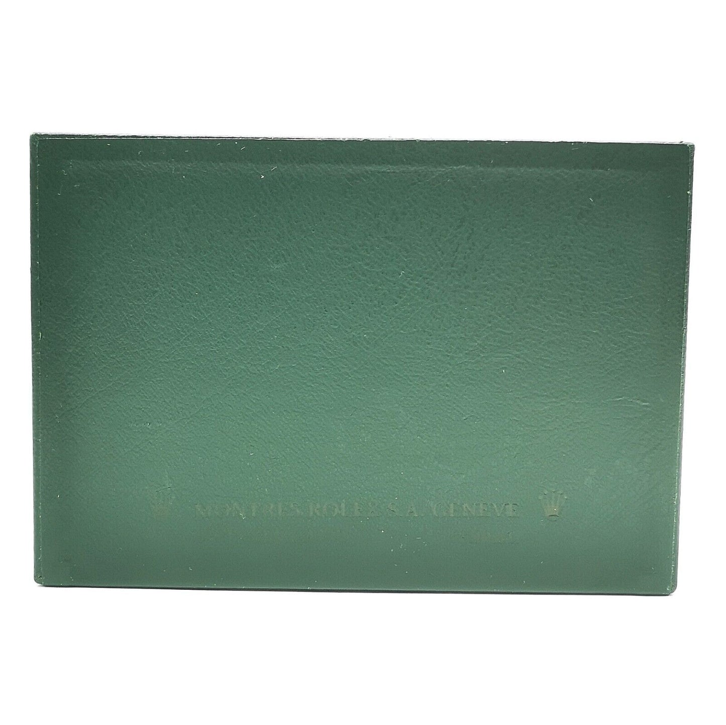 VINTAGE GENUINE ROLEX watch box case 68.00.01 no cushion Green 0425002ｍ1