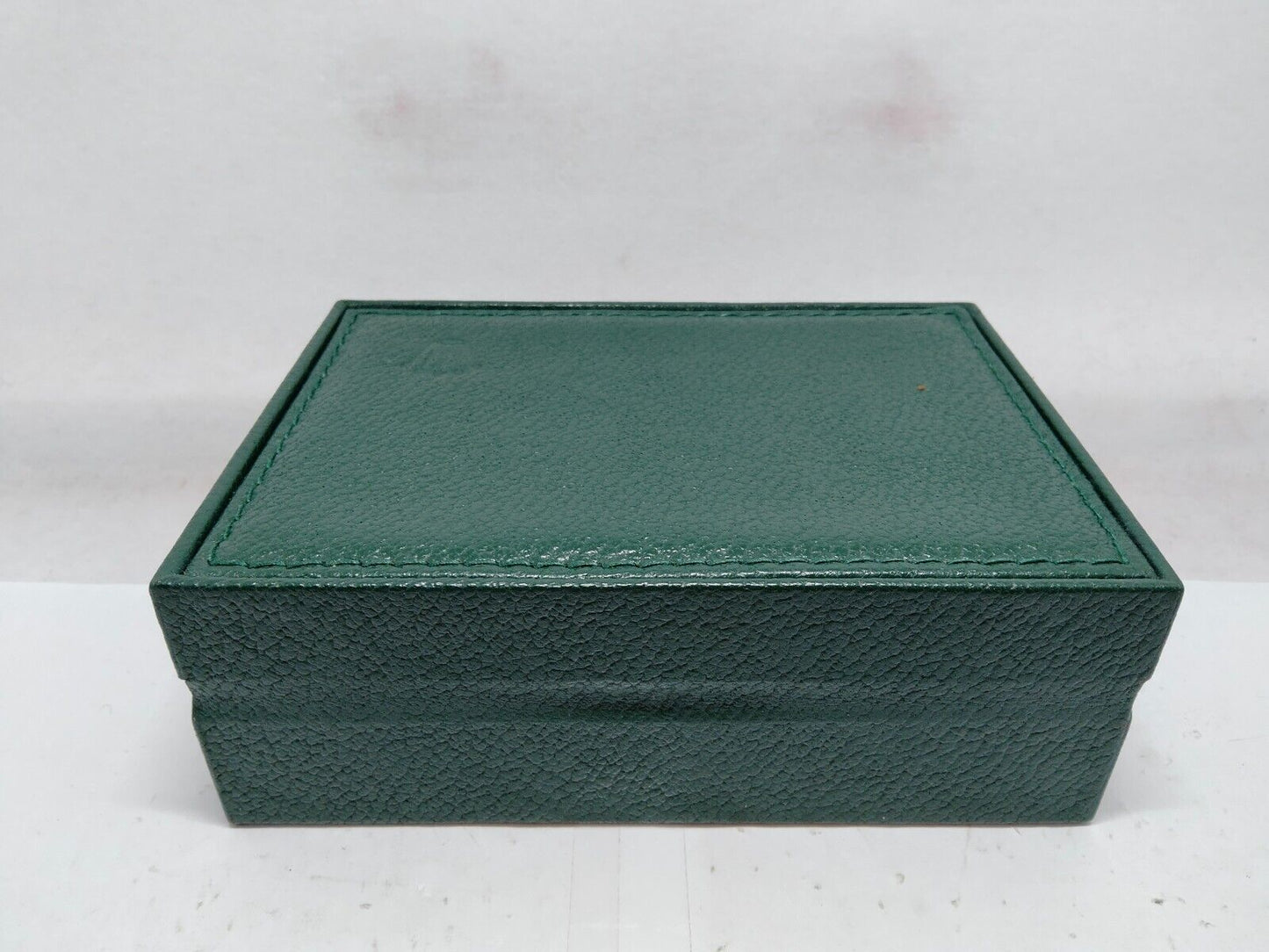 VINTAGE GENUINE ROLEX watch box case 68.00.55 Green no inner wood 0208001y5S