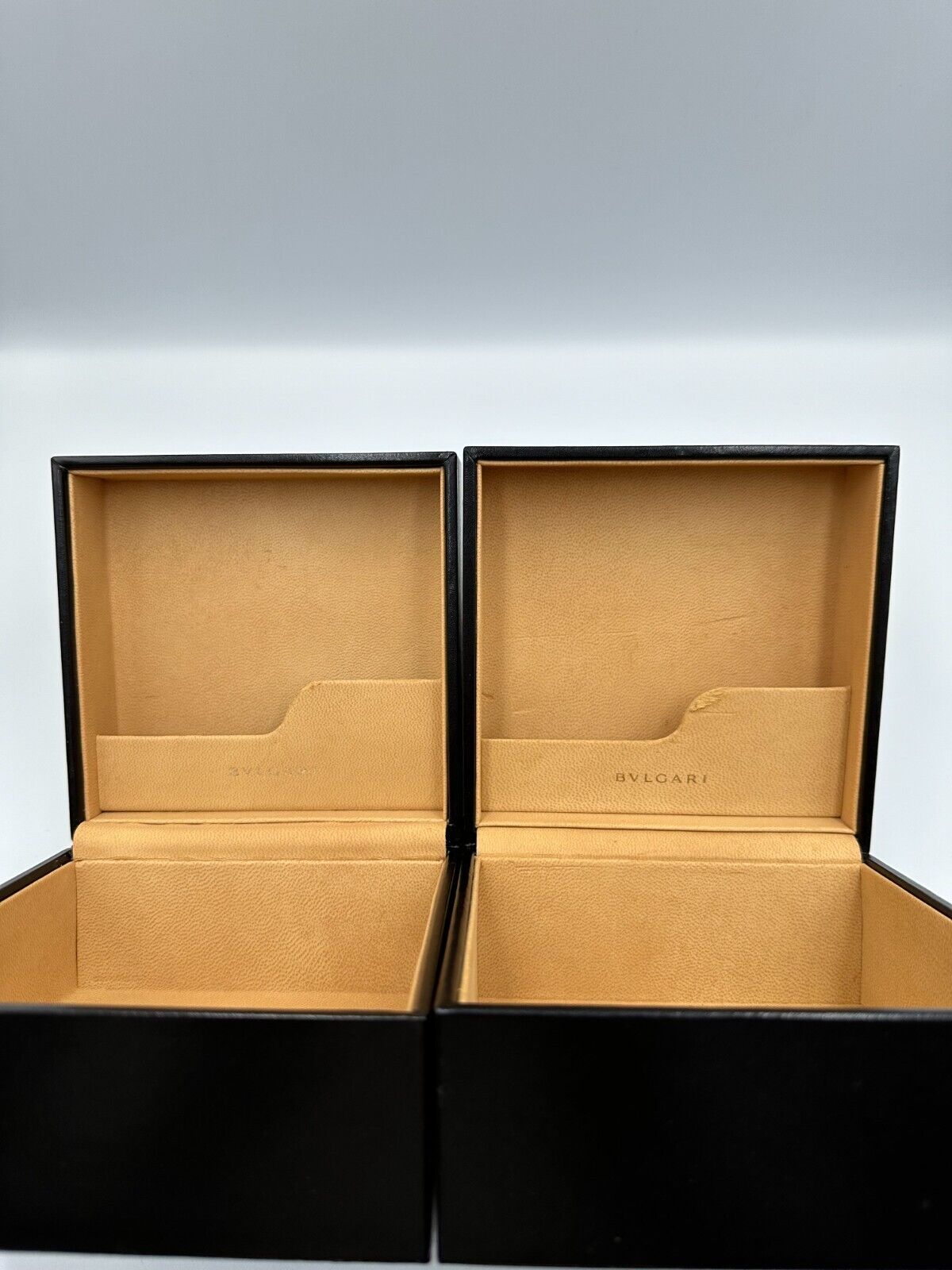 GENUINE BVLGARI Black watch box case warranty guarantee 4 set 240217002y1A