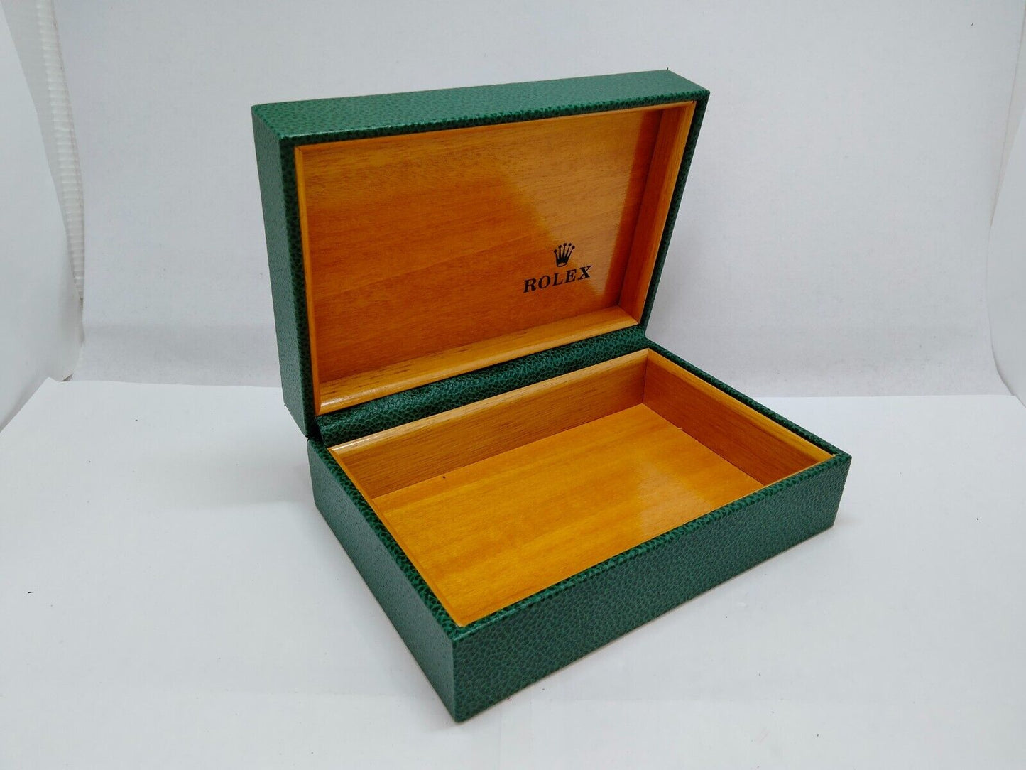 GENUINE ROLEX Green Watch Box case 68.00.55 no inner cushion 0716002y24S