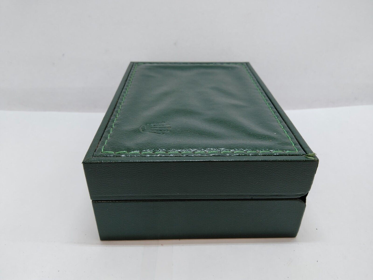 VINTAGE GENUINE ROLEX Green watch box case 68.00.2 no inner cushion 0716002y22S