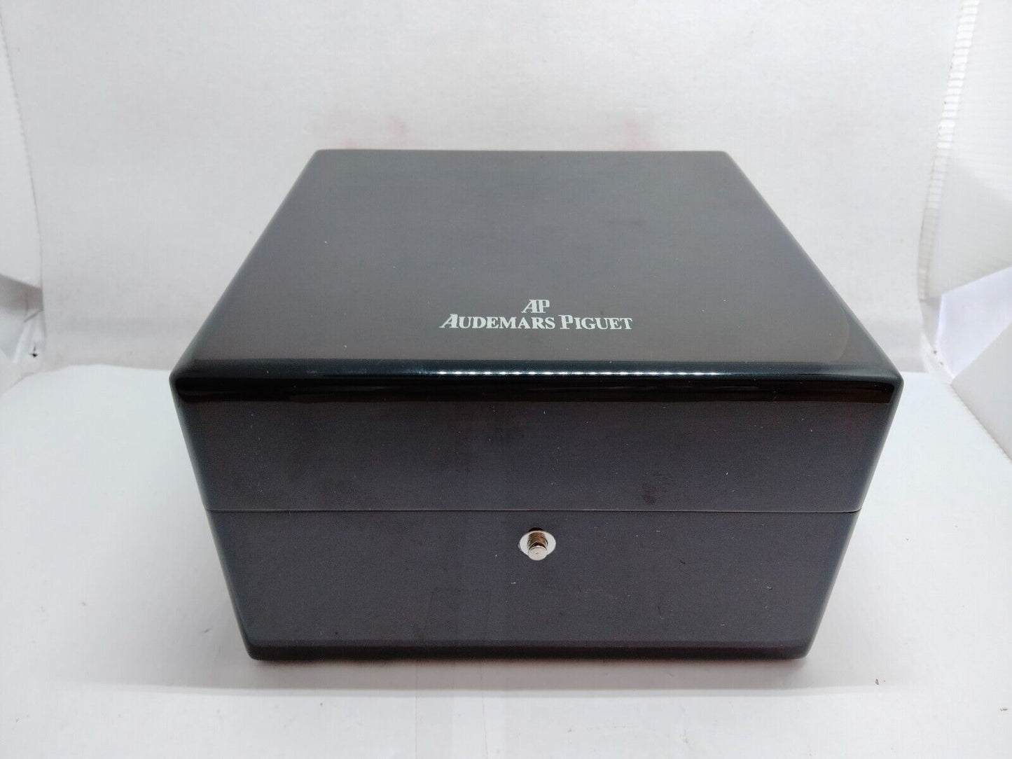 VINATAGE GENUINE Audemars Piguet watch box case booklet gray black 230611002yS