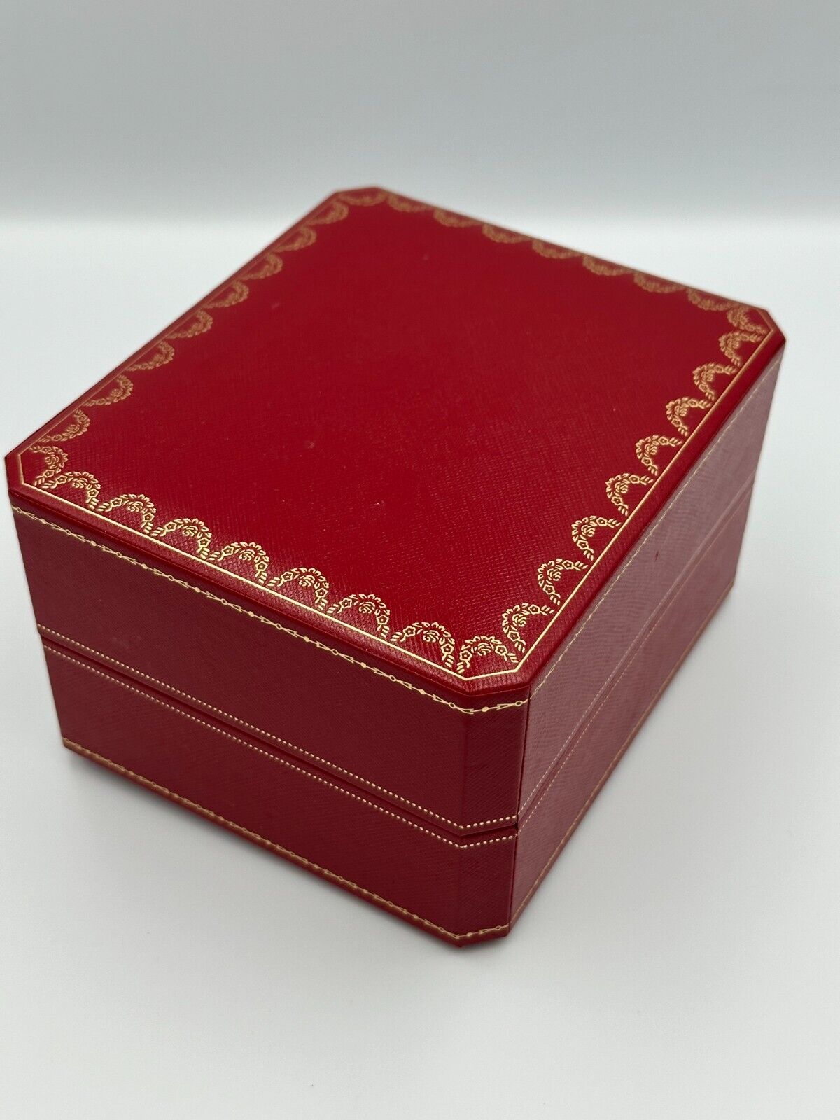 VINTAGE GENUINE Cartier Red COWA 0043 watch box case booklet DVD 240115006yA