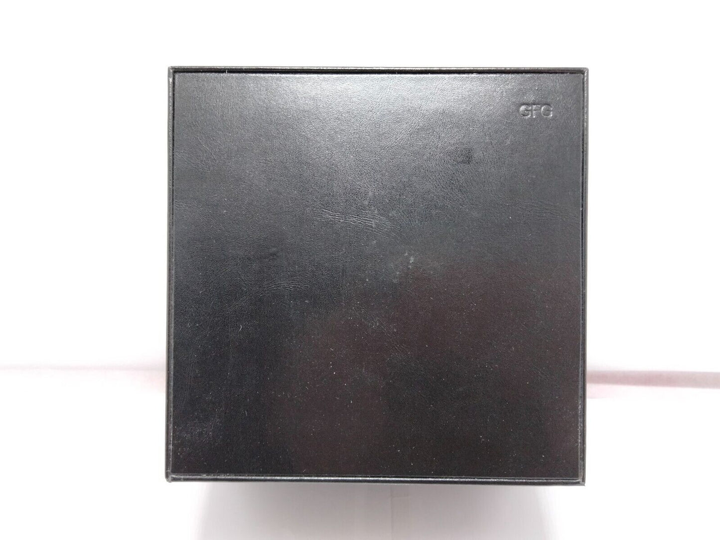 VINTAGE GENUINE CHANEL J12 watch case box box black leather 1111001e2S