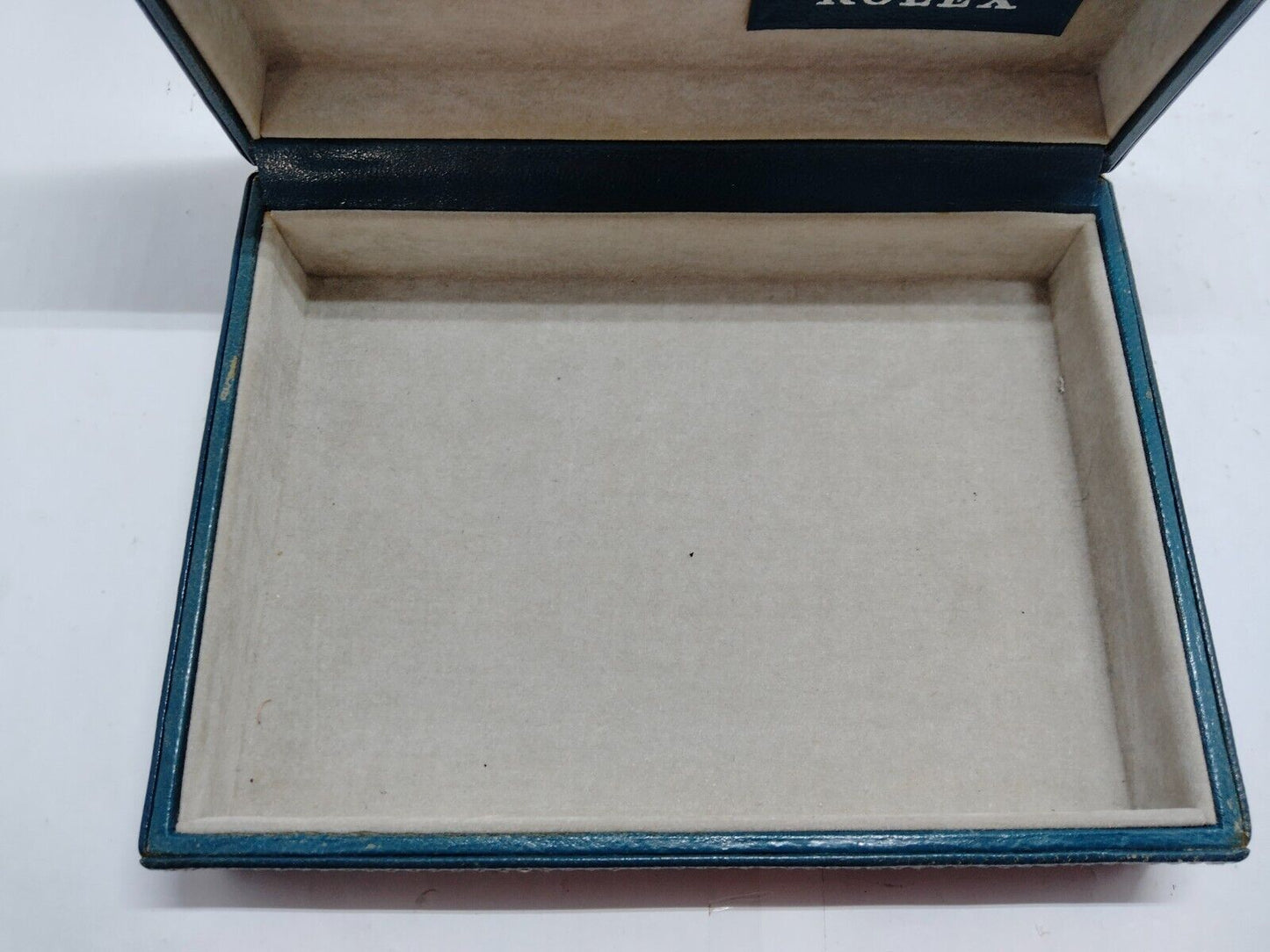 VINTAGE GENUINE ROLEX Cellini watch box case no inner leather 0306002y2S