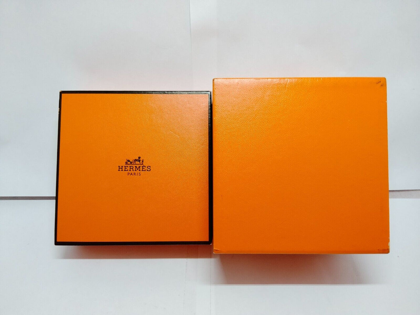 VINTAGE GENUINE HERMES watch box case Warranty Guarantee 2002' 230623003yS