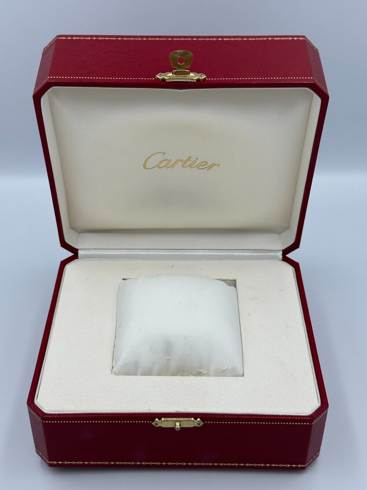 VINTAGE GENUINE Cartier Red COWA 0043 watch box case booklet DVD 240115006yA