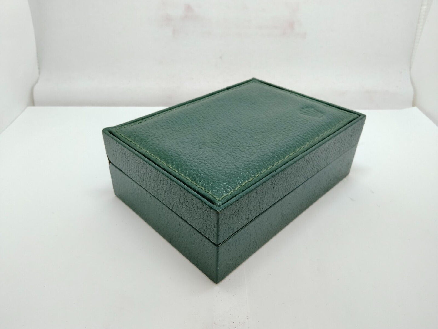 VINTAGE GENUINE ROLEX Green watch box case 68.00.55 no inner cushion 0905001y7S