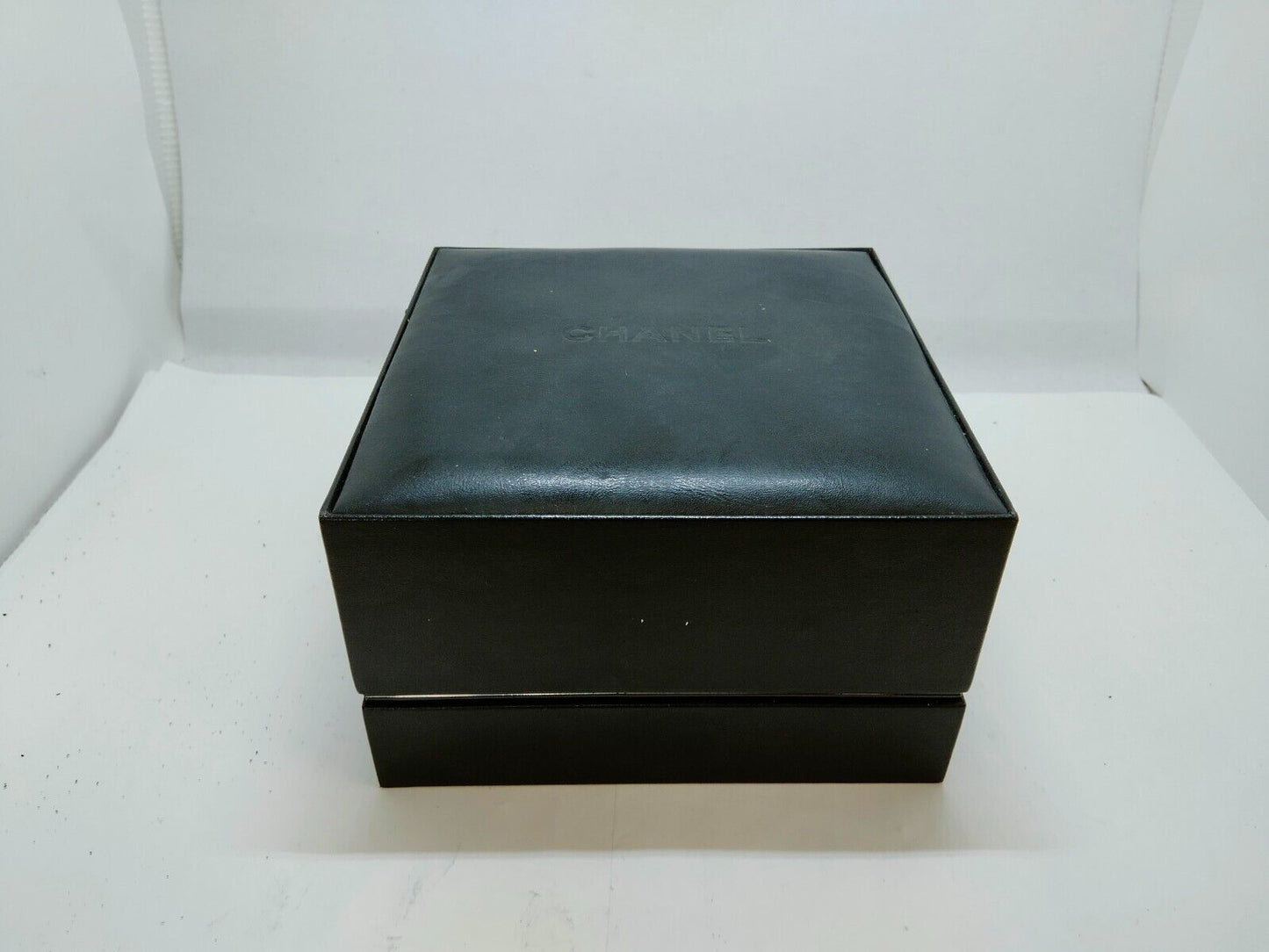 VINTAGE GENUINE CHANEL J12 Black watch box case 0612004y2S