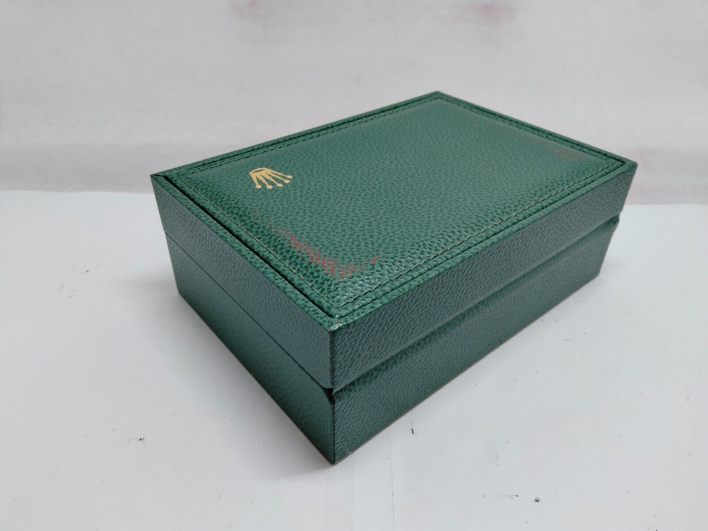 VINTAGE GENUINE ROLEX watch box case 68.00.55 no inner wood leather 0119004y4S