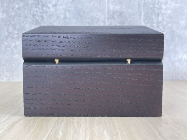 VINTAGE GENUINE AUDEMARS PIGUET Green Brown watch box case wood 230824002yS