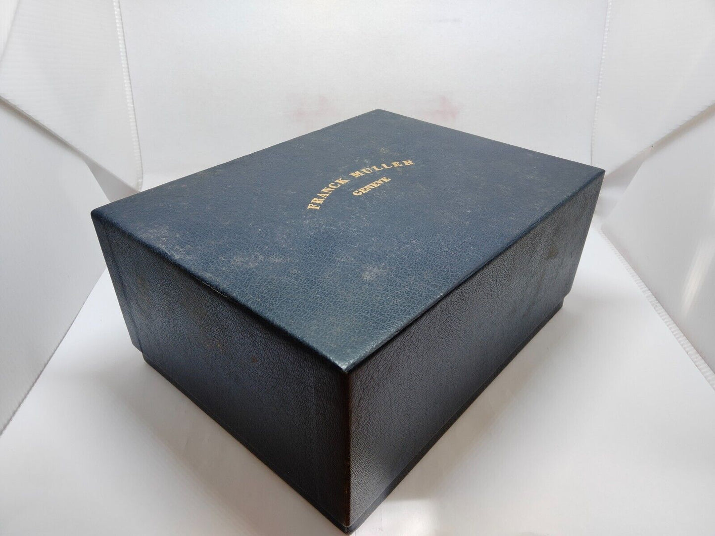 VINTAGE GENUINE Franck Muller watch box case warranty guarantee paper 1003019y4S