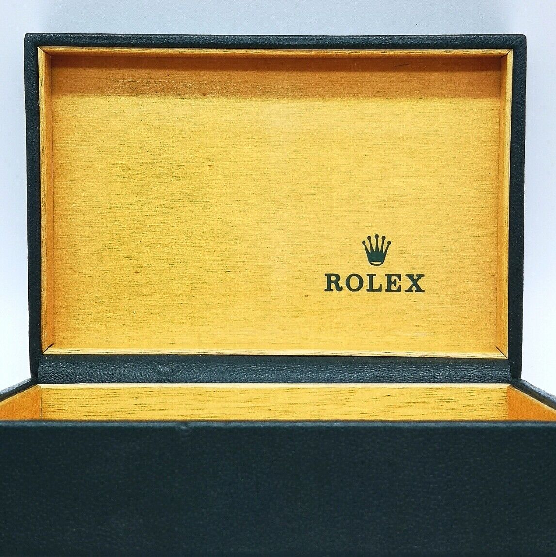 VINTAGE GENUINE ROLEX watch box case 68.00.03 14.5cm 10cm 0429007e7