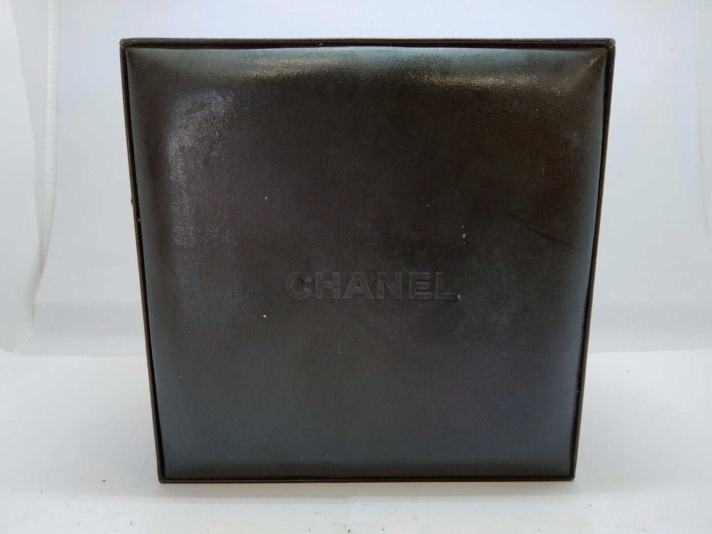 VINTAGE GENUINE CHANEL J12 Black watch box case 0612004y2S