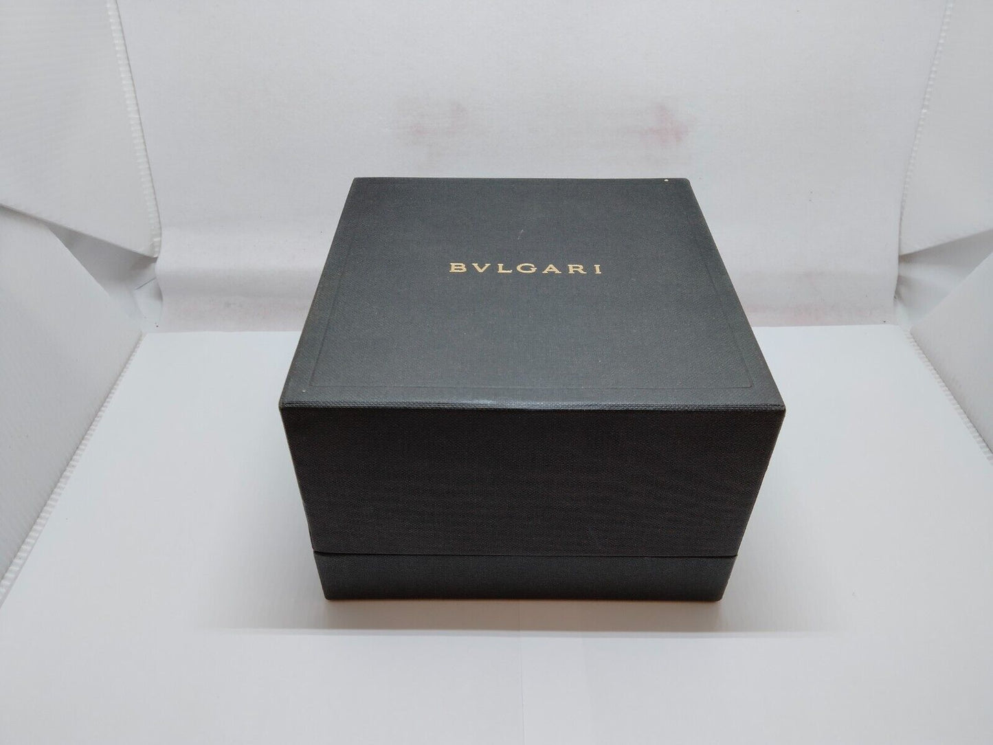 VINTAGE GENUINE BVLGARI watch box case warranty guarantee paper 1003019y3S