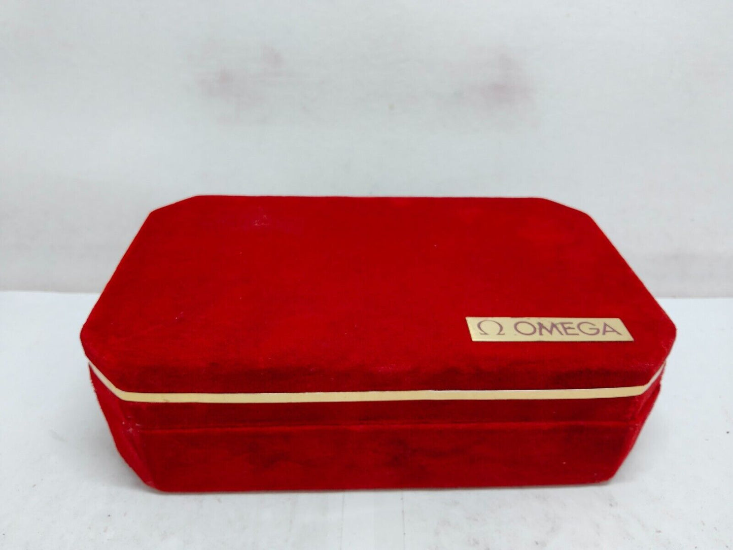 VINTAGE GENUINE OMEGA Speedmaster Seamaster watch box case wood 230606010y9S