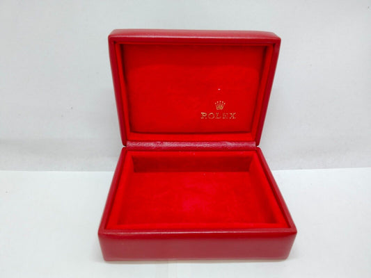 VINATAGE GENUINE Rolex Red Watch box case 14.00.08 no inner cushion 0716002y29S