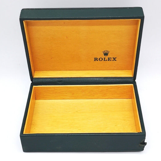 VINTAGE GENUINE ROLEX watch box case 68.00.03 14.5cm 10cm 0429007e7