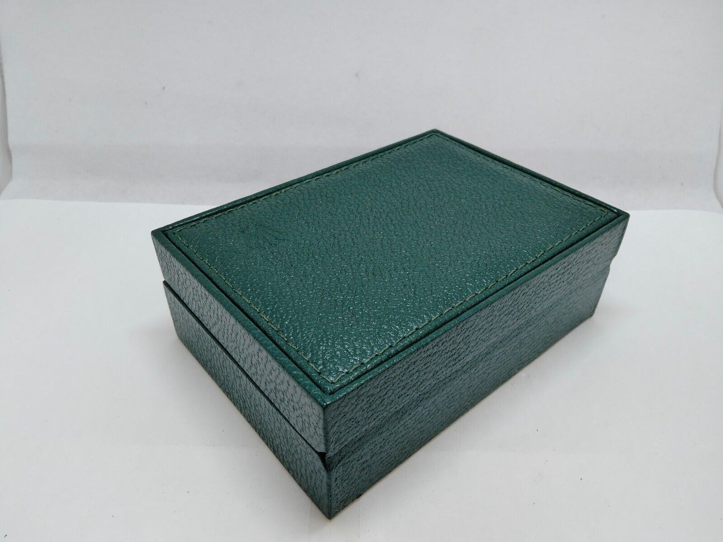 VINTAGE GENUINE ROLEX Watch Box case Green 68.00.55 no inner cushion 0716002y9S2